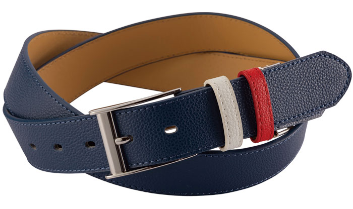 商務藍高爾夫皮帶